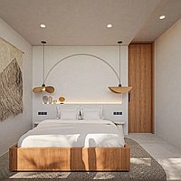 1 | 2 KAMAR TIDUR | ULUWATU. Villas in Bali for Sale: Вилла в Бингин, Балиан за 155 тыс. USD. Leasehold. Предварительный просмотр фото #3