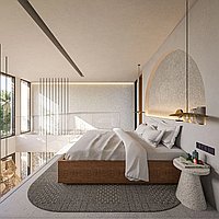 1 | 2 KAMAR TIDUR | ULUWATU. Villas in Bali for Sale: Вилла в Бингин, Балиан за 155 тыс. USD. Leasehold. Предварительный просмотр фото #4