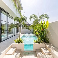 3 KAMAR TIDUR | SESEH. Villas in Bali for Sale: Vila di dalam Seseh, Bali untuk 378 Ribuan USD. Leasehold. Pratinjau foto #9