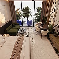 Investment in the Future: Project Near Nuanu Innovation City. Villas in Bali for Sale: Апартаменты в Ньяньи (Табанан), Балиан за 135 тыс. USD. Leasehold. Предварительный просмотр фото #3