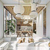 Stylish Three-Bedroom Villa with Rooftop Lounge, Close to Balangan Beach. Villas in Bali for Sale: Вилла в Баланган, Балиан за 267 тыс. USD. Freehold. Предварительный просмотр фото #2