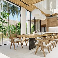 Stylish Three-Bedroom Villa with Rooftop Lounge, Close to Balangan Beach. Villas in Bali for Sale: Вилла в Баланган, Балиан за 267 тыс. USD. Freehold. Предварительный просмотр фото #4