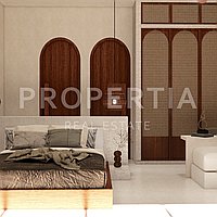 Exquisite Tropical Villa In Balangan. Villas in Bali for Sale: Vila di dalam Balangan, Bali untuk 4,6 Miliar IDR. Freehold. Pratinjau foto #8