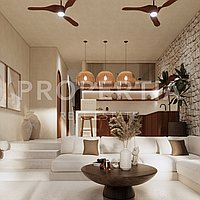 Exquisite Tropical Villa In Balangan. Villas in Bali for Sale: Vila di dalam Balangan, Bali untuk 4,6 Miliar IDR. Freehold. Pratinjau foto #1