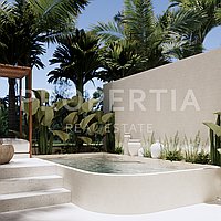 Exquisite Tropical Villa In Balangan. Villas in Bali for Sale: Vila di dalam Balangan, Bali untuk 4,6 Miliar IDR. Freehold. Pratinjau foto #11