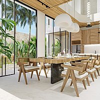 Freehold, Elegant Design Three-Bedroom Villa with Rooftop Lounge Near Balangan Beach. Villas in Bali for Sale: Вилла в Баланган, Балиан за 338 тыс. USD. Freehold. Предварительный просмотр фото #4