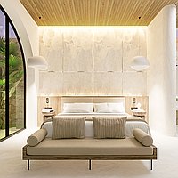 Freehold, Elegant Design Three-Bedroom Villa with Rooftop Lounge Near Balangan Beach. Villas in Bali for Sale: Вилла в Баланган, Балиан за 338 тыс. USD. Freehold. Предварительный просмотр фото #5