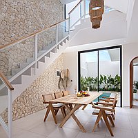 Unique Three-Bedroom Villa Featuring Rooftop Lounge and Jacuzzi, Near Balangan Beach. Villas in Bali for Sale: Вилла в Баланган, Балиан за 255 тыс. USD. Leasehold. Предварительный просмотр фото #1