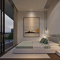 Brand New Modern Two-Bedroom Villas in The Heart of Balangan Beach. Villas in Bali for Sale: Vila di dalam Balangan, Bali untuk 3,2 Miliar IDR. Leasehold. Pratinjau foto #9