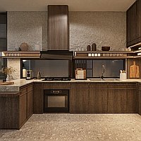 Brand New Modern Two-Bedroom Villas in The Heart of Balangan Beach. Villas in Bali for Sale: Vila di dalam Balangan, Bali untuk 3,2 Miliar IDR. Leasehold. Pratinjau foto #6