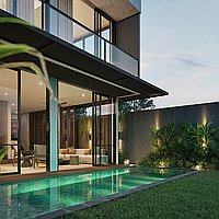 Brand New Modern Two-Bedroom Villas in The Heart of Balangan Beach. Villas in Bali for Sale: Vila di dalam Balangan, Bali untuk 3,2 Miliar IDR. Leasehold. Pratinjau foto #11
