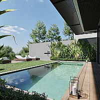 Brand New Modern Two-Bedroom Villas in The Heart of Balangan Beach. Villas in Bali for Sale: Вилла в Баланган, Балиан за 190 тыс. USD. Leasehold. Предварительный просмотр фото #4