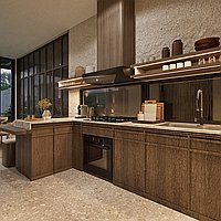 Brand New Modern Two-Bedroom Villas in The Heart of Balangan Beach. Villas in Bali for Sale: Vila di dalam Balangan, Bali untuk 3,2 Miliar IDR. Leasehold. Pratinjau foto #8