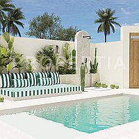 Stunning Modern Minimalist 2 Bedroom Villas In Prime Of Bingin. Villas in Bali for Sale: Vila di dalam Bingin, Bali untuk 4,4 Miliar IDR. Leasehold. Pratinjau foto #1