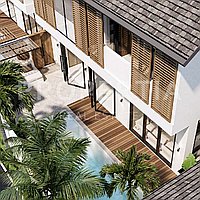 Luxurious 2 Beds Two-Level In The Heart Of Bingin. Villas in Bali for Sale: Vila di dalam Bingin, Bali untuk 5,4 Miliar IDR. Leasehold. Pratinjau foto #6