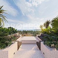 Exclusive Japandi Villas With Amazing Rooftop Ocean Views In Bingin. Villas in Bali for Sale: Вилла в Бингин, Балиан за 5,0 млрд. IDR. Leasehold. Предварительный просмотр фото #12