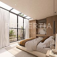 Exclusive Japandi Villas With Amazing Rooftop Ocean Views In Bingin. Villas in Bali for Sale: Вилла в Бингин, Балиан за 5,0 млрд. IDR. Leasehold. Предварительный просмотр фото #8