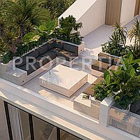 Exclusive Japandi Villas With Amazing Rooftop Ocean Views In Bingin. Villas in Bali for Sale: Вилла в Бингин, Балиан за 5,0 млрд. IDR. Leasehold. Предварительный просмотр фото #14