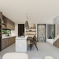 Two-Bedroom Villa – Brand New, Off-Plan High Return Investment Opportunity in Bingin. Villas in Bali for Sale: Вилла в Бингин, Балиан за 4,6 млрд. IDR. Leasehold. Предварительный просмотр фото #7