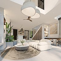 Two-Bedroom Villa – Brand New, Off-Plan High Return Investment Opportunity in Bingin. Villas in Bali for Sale: Вилла в Бингин, Балиан за 269 тыс. USD. Leasehold. Предварительный просмотр фото #4