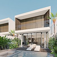 Two-Bedroom Villa – Brand New, Off-Plan High Return Investment Opportunity in Bingin. Villas in Bali for Sale: Вилла в Бингин, Балиан за 4,6 млрд. IDR. Leasehold. Предварительный просмотр фото #1