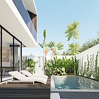 Two-Bedroom Villa – Brand New, Off-Plan High Return Investment Opportunity in Bingin. Villas in Bali for Sale: Вилла в Бингин, Балиан за 4,6 млрд. IDR. Leasehold. Предварительный просмотр фото #6