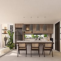 Two-Bedroom Villa – Brand New, Off-Plan High Return Investment Opportunity in Bingin. Villas in Bali for Sale: Вилла в Бингин, Балиан за 4,6 млрд. IDR. Leasehold. Предварительный просмотр фото #10