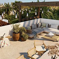 Elegant Long-Lease Two-Bedroom Villa with Rooftop Lounge, Minutes from Bingin Beach. Villas in Bali for Sale: Вилла в Бингин, Балиан за 389 тыс. USD. Leasehold. Предварительный просмотр фото #9