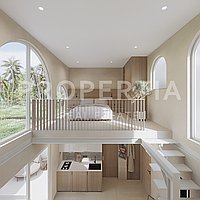 Amazing Modern Minimalist Villa In Bingin. Villas in Bali for Sale: Вилла в Бингин, Балиан за 77 тыс. USD. Leasehold. Предварительный просмотр фото #4