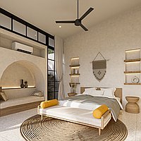 High ROI Potential: Five-Bedroom Villa with European Tropical Flair, Near Bingin Beach. Villas in Bali for Sale: Вилла в Бингин, Балиан за 625 тыс. USD. Leasehold. Предварительный просмотр фото #4