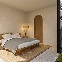 High ROI Potential: Five-Bedroom Villa with European Tropical Flair, Near Bingin Beach. Villas in Bali for Sale: Вилла в Бингин, Балиан за 625 тыс. USD. Leasehold. Предварительный просмотр фото #5