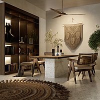 Stylish Two-Bedroom Villa with Rooftop Lounge Steps Away from Bingin Beach. Villas in Bali for Sale: Вилла в Бингин, Балиан за 380 тыс. USD. Freehold. Предварительный просмотр фото #4