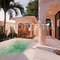 Tropical Moroccan Style Villa In Bingin. Villas in Bali for Sale: Вилла в Бингин, Балиан за 216 тыс. USD. Leasehold. Предварительный просмотр фото #1