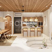 Exquisite Mediterranean Villa In Bingin. Villas in Bali for Sale: Вилла в Бингин, Балиан за 256 тыс. USD. Leasehold. Предварительный просмотр фото #4