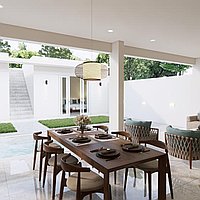 Brand New Tropical European Style Three Bedroom Villa in Tumbak Bayuh. Villas in Bali for Sale: Вилла в Чангу, Балиан за 270 тыс. USD. Leasehold. Предварительный просмотр фото #2