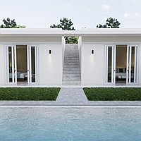 Brand New Tropical European Style Three Bedroom Villa in Tumbak Bayuh. Villas in Bali for Sale: Вилла в Чангу, Балиан за 270 тыс. USD. Leasehold. Предварительный просмотр фото #1