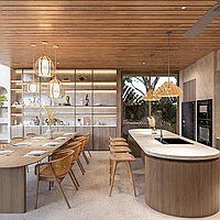 Discover three-bedroom mediterranean villa in Pererenan. Villas in Bali for Sale: Вилла в Чангу, Балиан за 782 тыс. USD. Leasehold. Предварительный просмотр фото #6