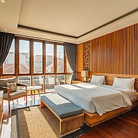 Three bedroom gated estate villa near Batu Bolong beach. Villas in Bali for Sale: Вилла в Чангу, Балиан за 593 тыс. USD. Freehold. Предварительный просмотр фото #11