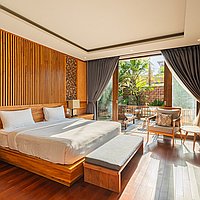 Three bedroom gated estate villa near Batu Bolong beach. Villas in Bali for Sale: Вилла в Чангу, Балиан за 593 тыс. USD. Freehold. Предварительный просмотр фото #7