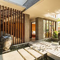 Three bedroom gated estate villa near Batu Bolong beach. Villas in Bali for Sale: Вилла в Чангу, Балиан за 593 тыс. USD. Freehold. Предварительный просмотр фото #9