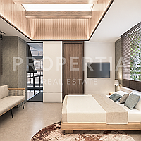 Unique Japanese-Designed Residence In Prime Canggu. Villas in Bali for Sale: Vila di dalam Canggu, Bali untuk 6,2 Miliar IDR. Leasehold. Pratinjau foto #12