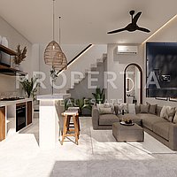 Heart Of Canggu Fantastic One Bedroom. Villas in Bali for Sale: Вилла в Чангу, Балиан за 3,2 млрд. IDR. Leasehold. Предварительный просмотр фото #6