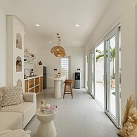 One bedroom mediterranean villa in Tumbak Bayuh. Villas in Bali for Sale: Вилла в Чангу, Балиан за 164 тыс. USD. Leasehold. Предварительный просмотр фото #1