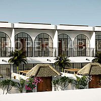 Gorgeous Mediterranean Villas In The Hotspot Of Batu Bolong. Villas in Bali for Sale: Вилла в Чангу, Балиан за 211 тыс. USD. Leasehold. Предварительный просмотр фото #4