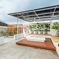 Modern comfort three-bedroom villa in Berawa. Villas in Bali for Sale: Вилла в Чангу, Балиан за 23,2 млн. RUB. Leasehold. Предварительный просмотр фото #13