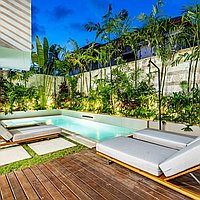 Luxurious 3-bedroom villa retreat near Berawa beach. Villas in Bali for Sale: Вилла в Чангу, Балиан за 436 тыс. USD. Leasehold. Предварительный просмотр фото #2