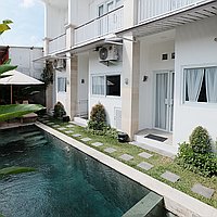 Three One-Bedroom Modern Apartment Townhouse-Style Units in Pererenan. Villas in Bali for Sale: Вилла в Чангу, Балиан за 144 тыс. USD. Leasehold. Предварительный просмотр фото #1