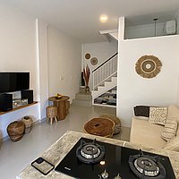 Three One-Bedroom Modern Apartment Townhouse-Style Units in Pererenan. Villas in Bali for Sale: Вилла в Чангу, Балиан за 144 тыс. USD. Leasehold. Предварительный просмотр фото #4