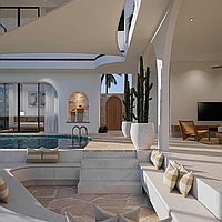 Freehold gated estate four-bedroom villa in Canggu . Villas in Bali for Sale: Вилла в Чангу, Балиан за 474 тыс. USD. Freehold. Предварительный просмотр фото #2