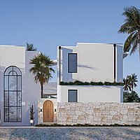 Freehold gated estate four-bedroom villa in Canggu . Villas in Bali for Sale: Вилла в Чангу, Балиан за 474 тыс. USD. Freehold. Предварительный просмотр фото #3